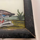 Mini Duck Glass Art - Contemporary with Vintage Frame